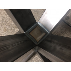 Metal central table leg type 10