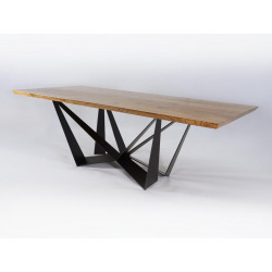 Central steel base for dining table type 24